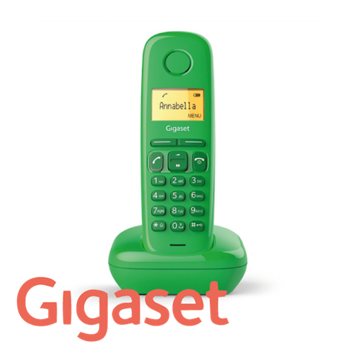 Teléfono inalámbrico gigaset a 170 verde