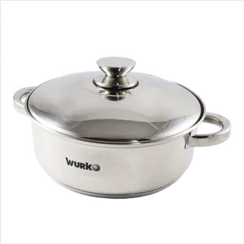 Cacerola inox 22 cm kora wurko