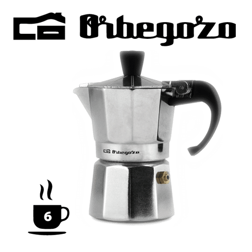 Cafetera orbegozo 6 tazas kf600