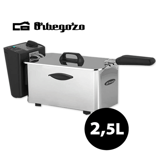 Freidora orbegozo fdr25 2,5l