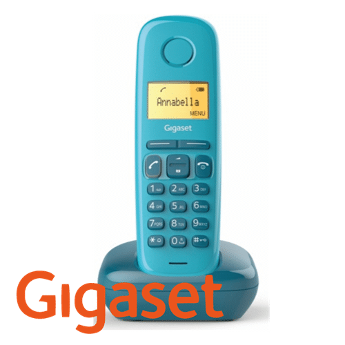 Teléfono inalámbrico gigaset a 170 azul