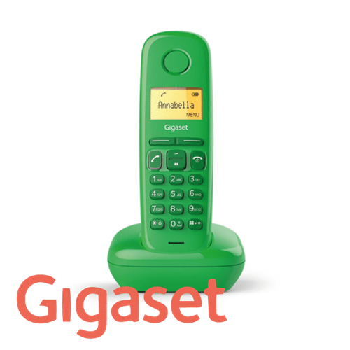 Teléfono inalámbrico gigaset a 170 verde