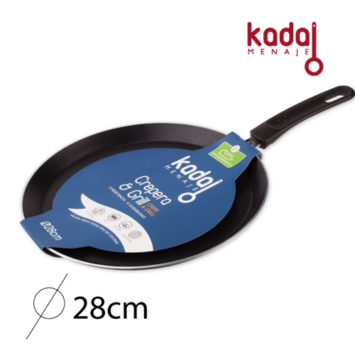 Crepera & grill 28 cm red 20160